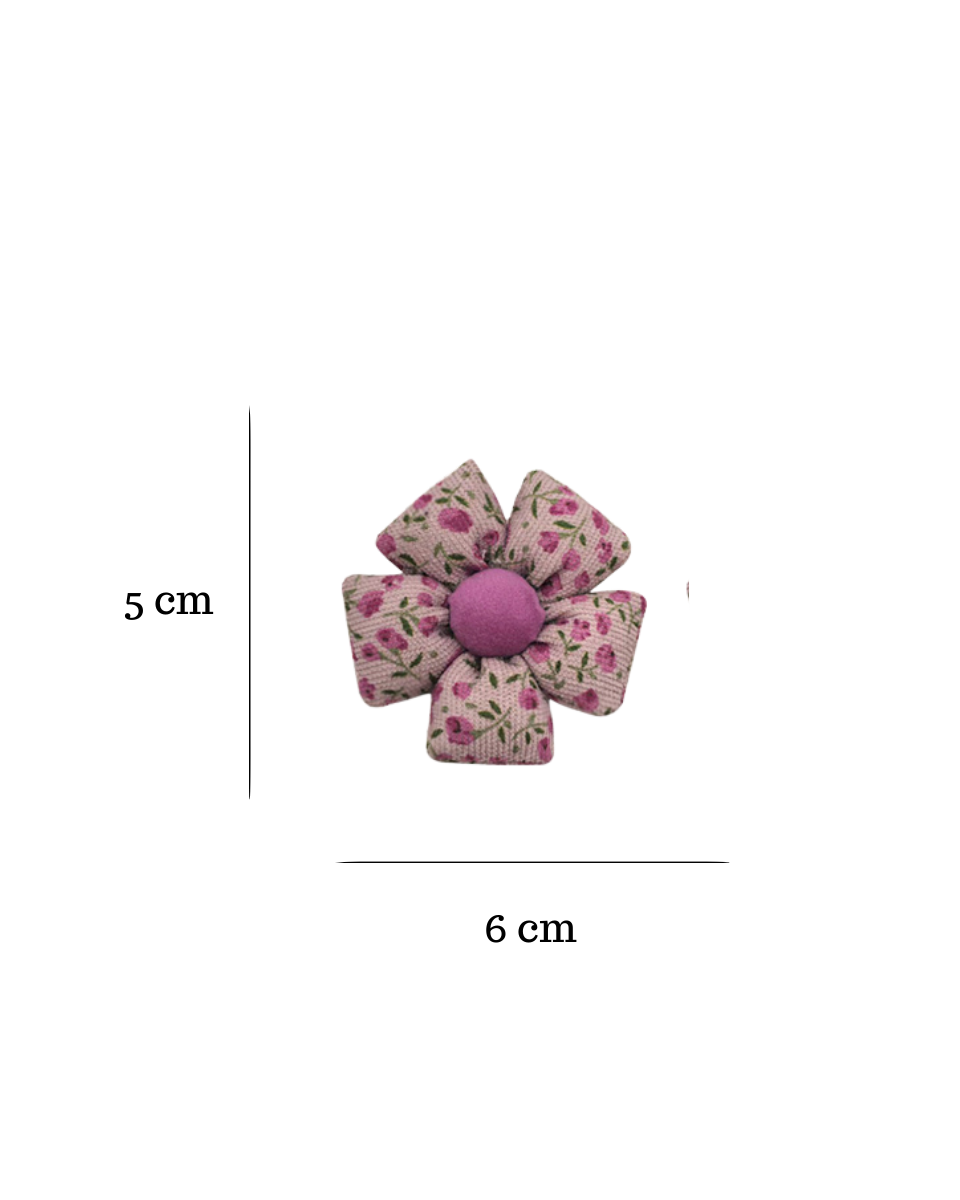 Puffy Petal Bloom Clips  - 2 sets