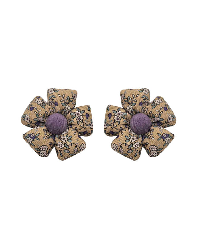 Puffy Petal Bloom Clips  - 2 sets