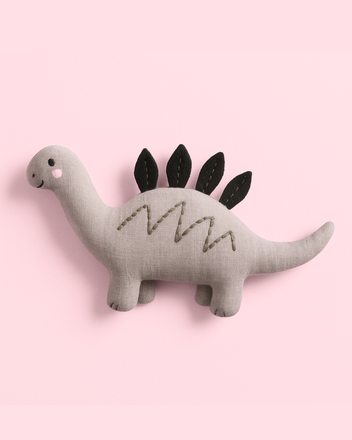Dino Buddy”Plush Hair Clip