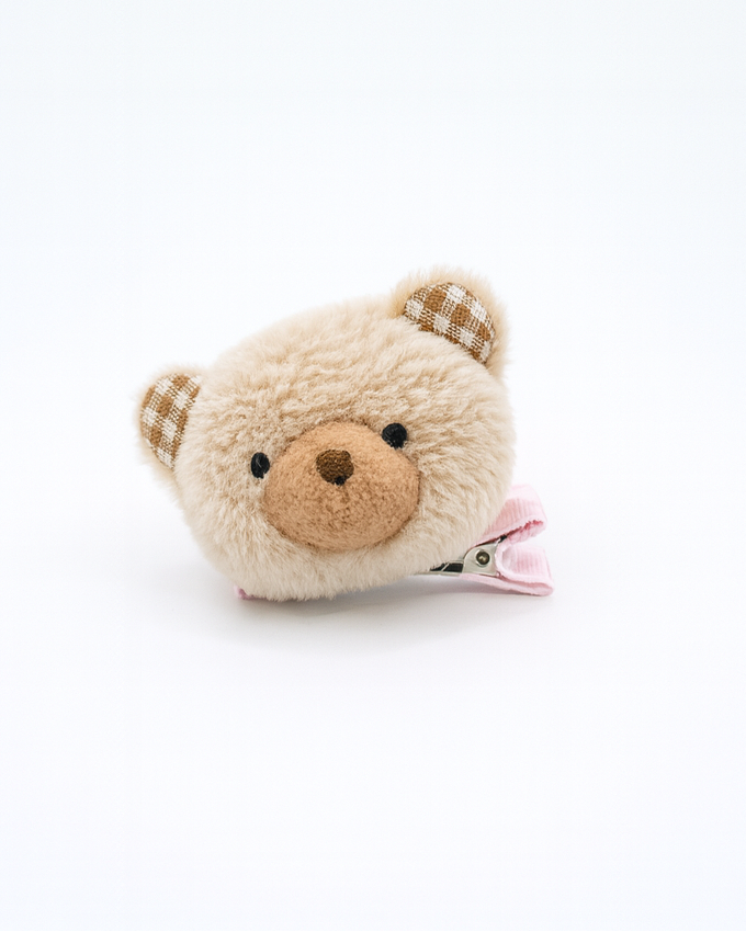 Gingham Bear Puff