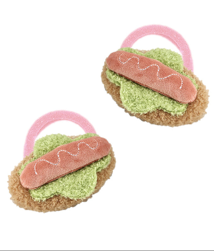Snack Squad Plush Hair Ties