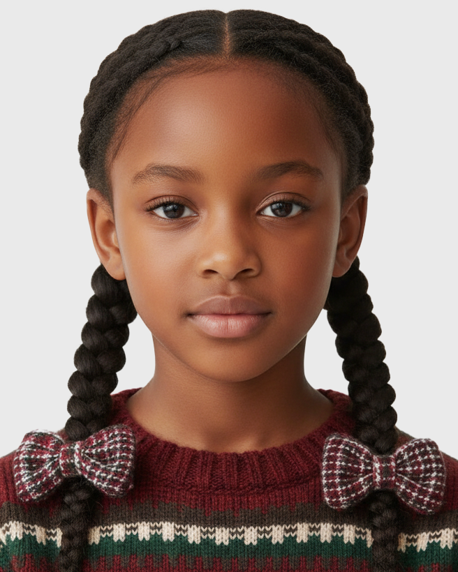 Jingle Jolly Check Bow