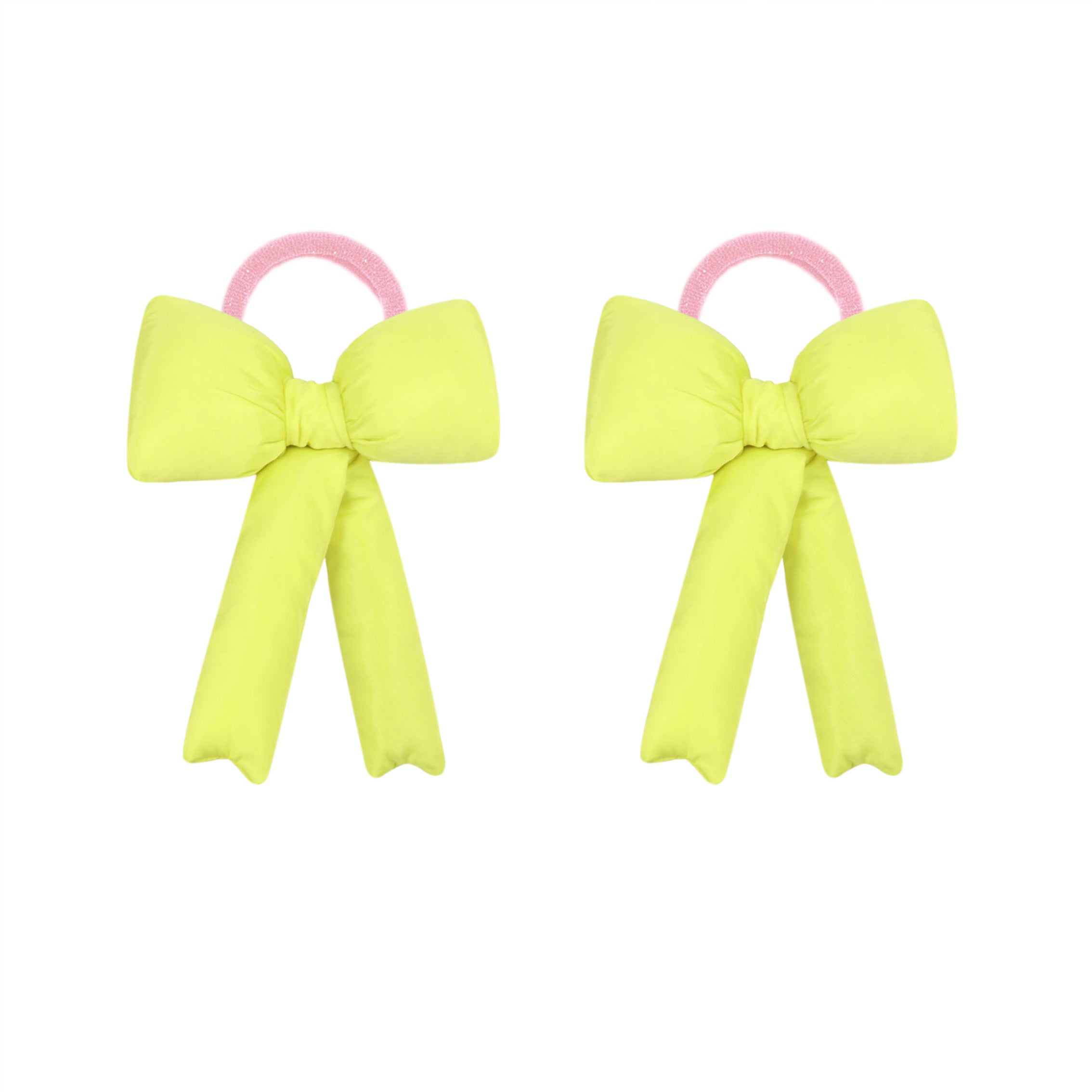 Soft Ribbon Ponytail Holders