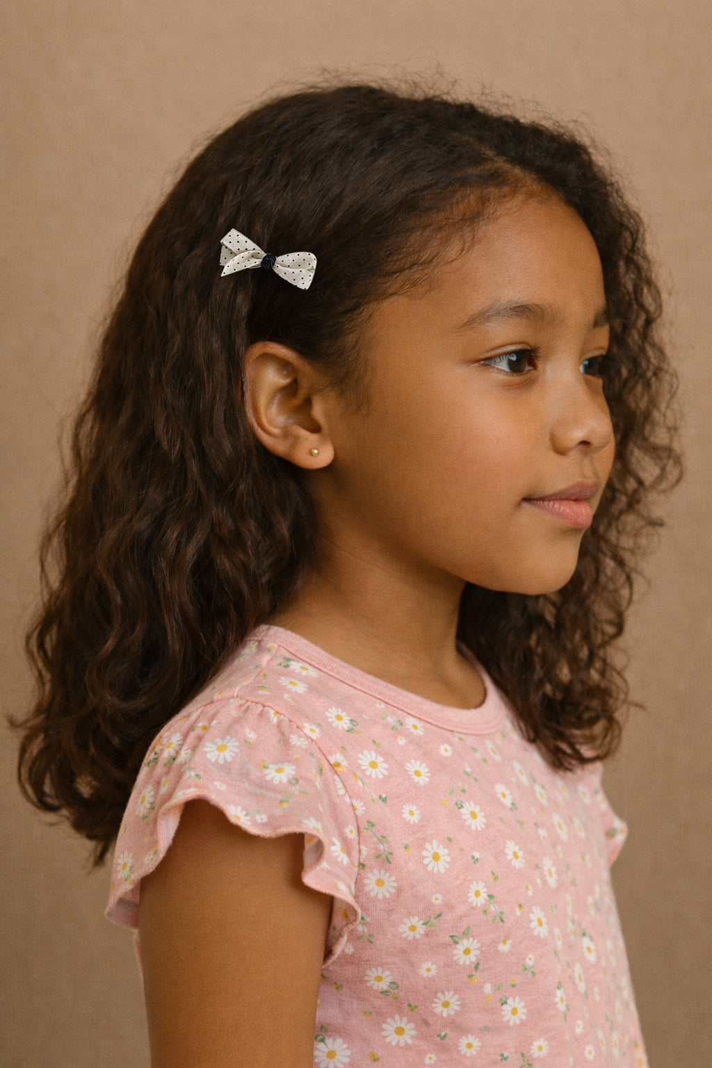 Sweet Speckle Bow Clip