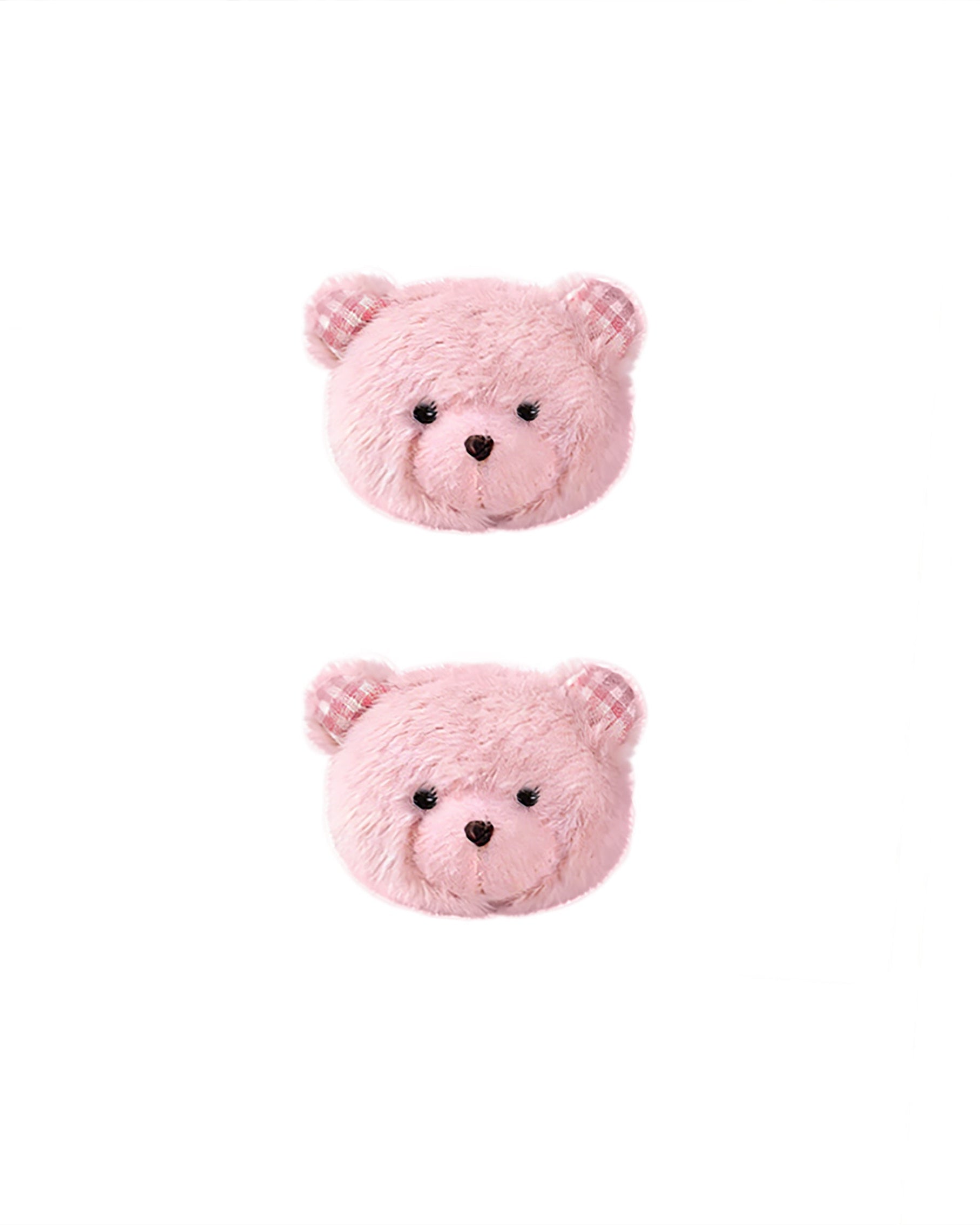 Gingham Bear Puff