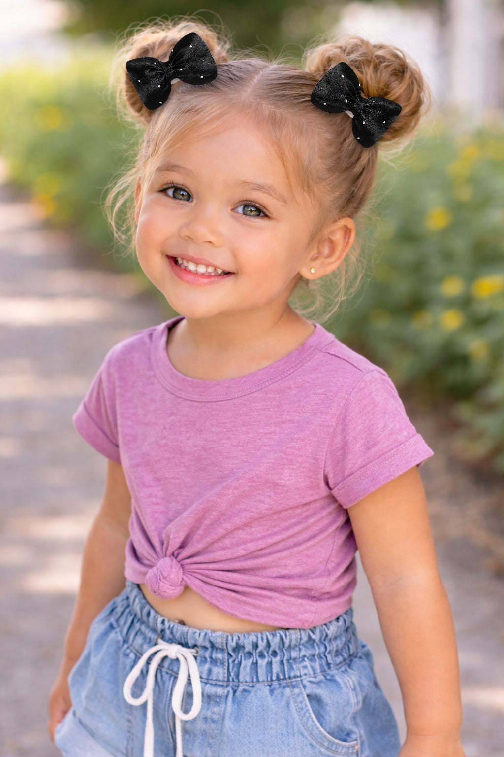 Sparkle Puff Bow
