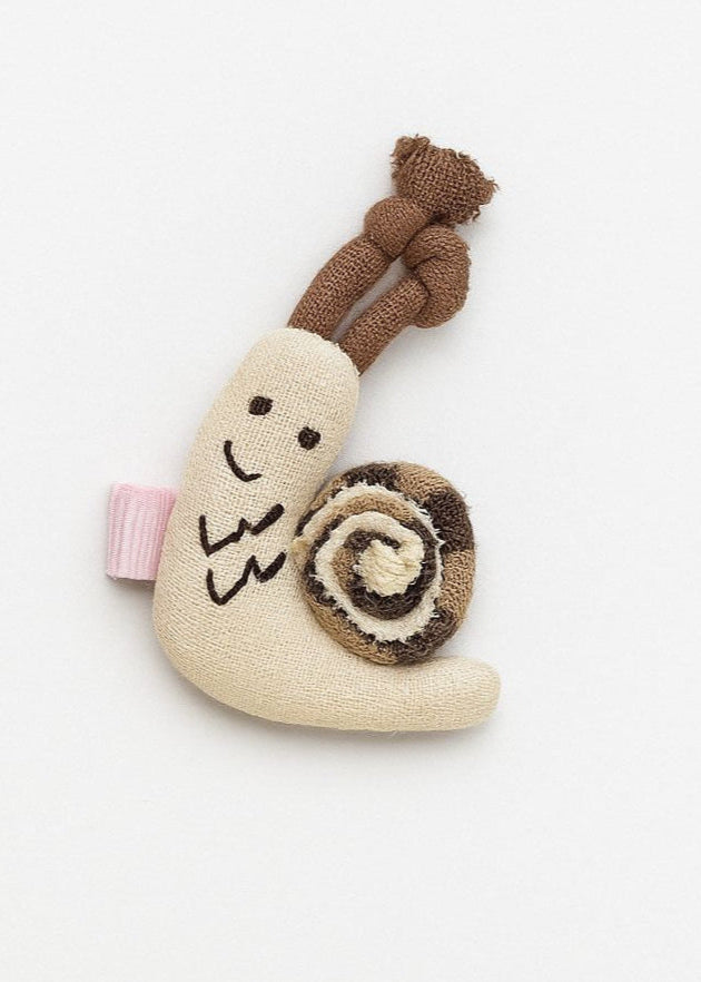 Snail Mail Plush Hair Clip