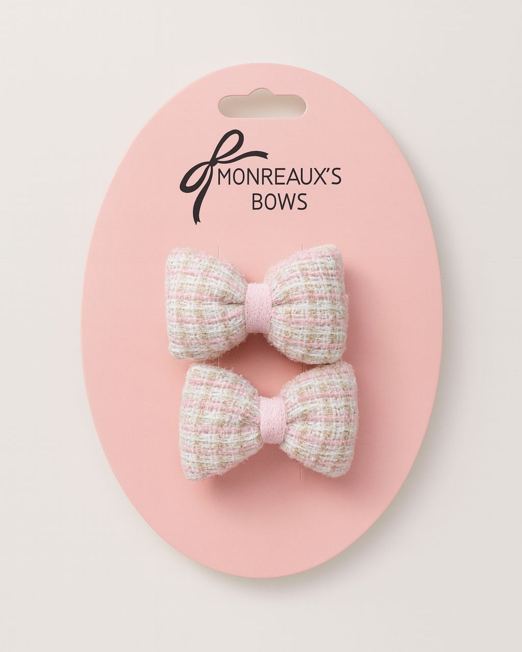 Sweet Tweed Mini Bow