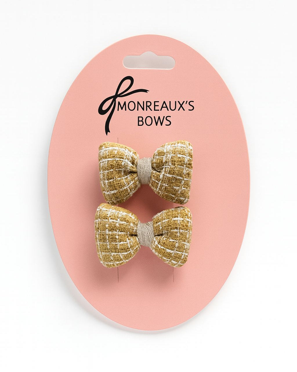 Sweet Tweed Mini Bow