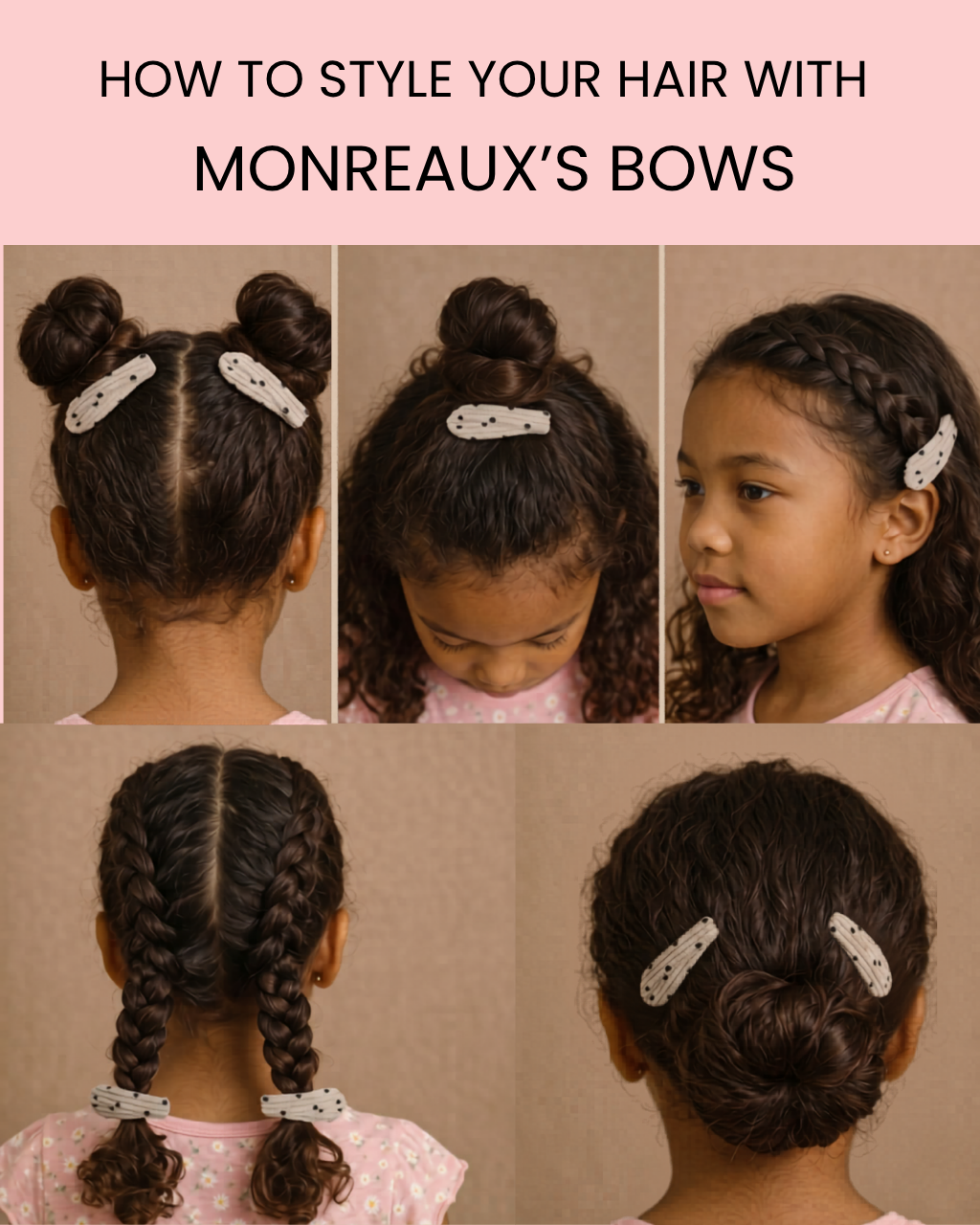 Cozy Corduroy Clips  - 3 sets