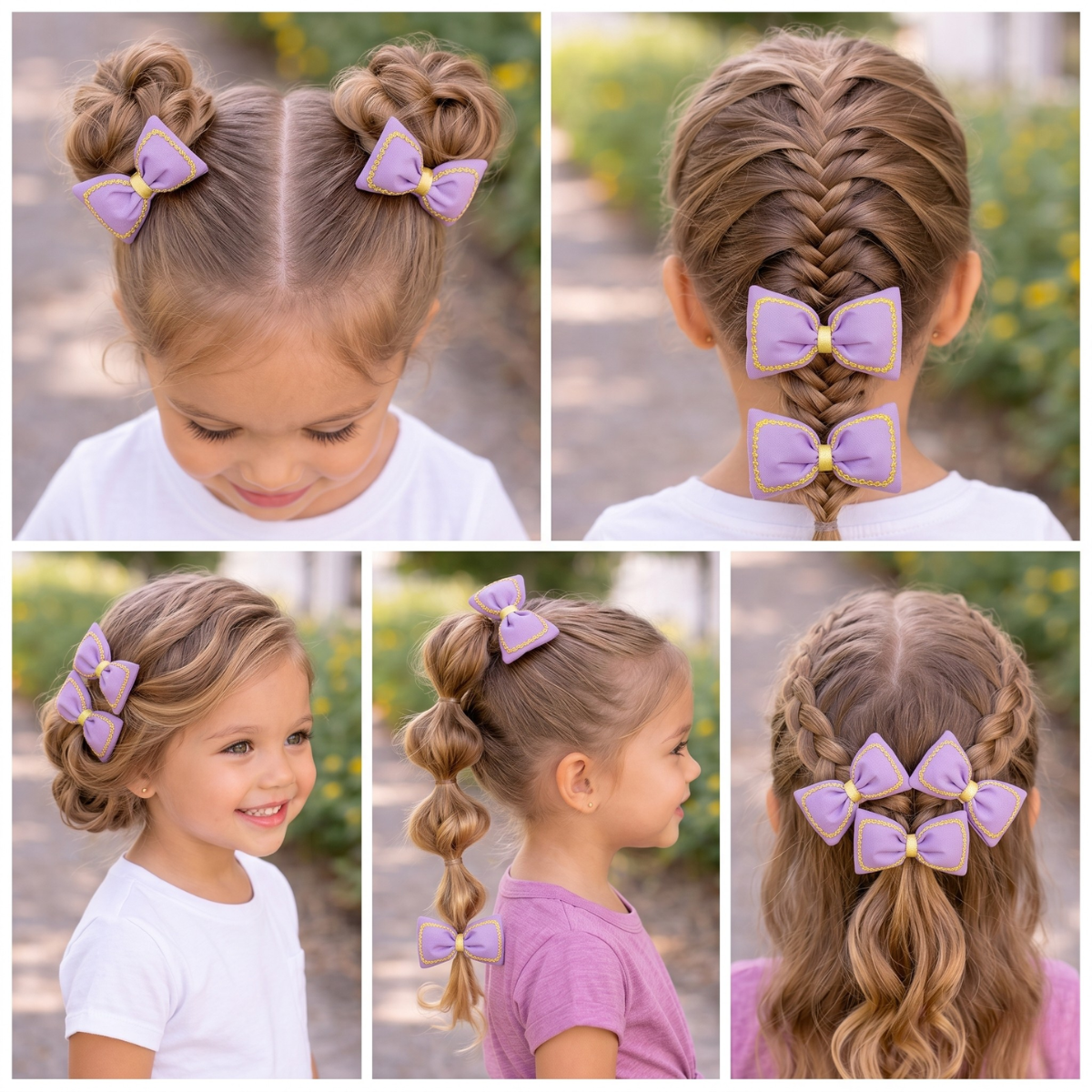 Tiny Tidy Bow  - 3 sets
