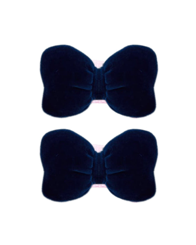 Velvet Dream Bow Clip  - 3 sets